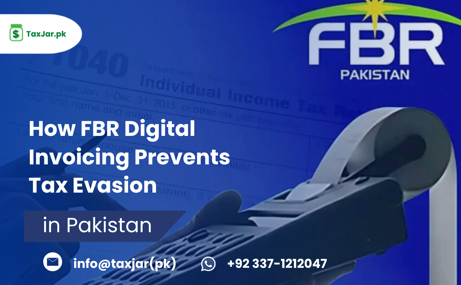 How FBR Digital Invoicing Prevents Tax Evasion in Pakistan