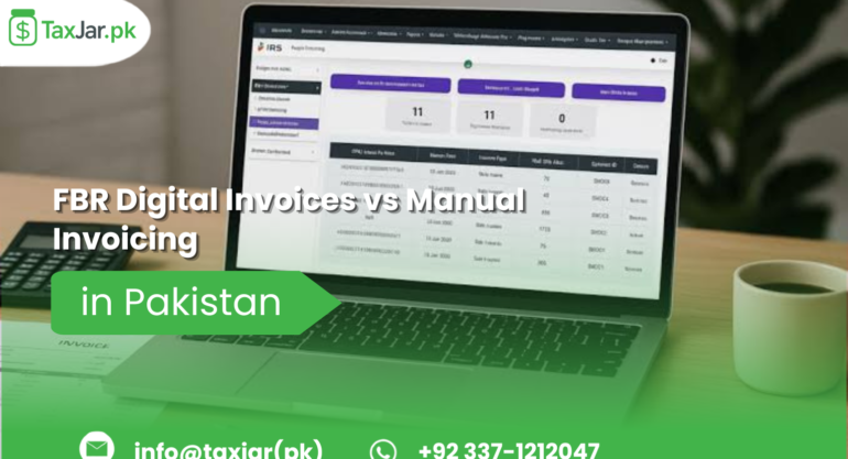 FBR Digital Invoices vs Manual Invoicing: Why Your Business Must Switch Now