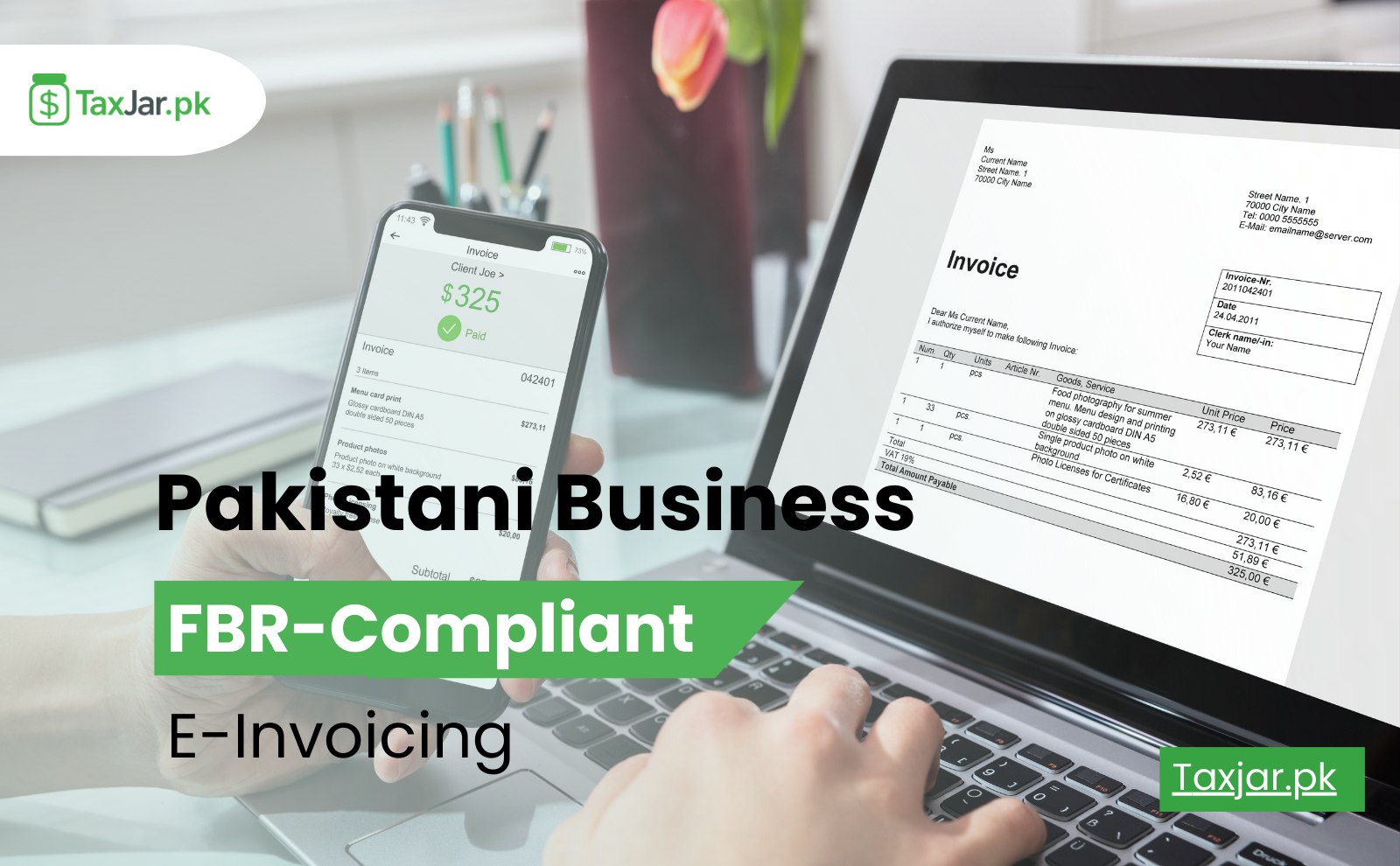 FBR-Compliant E-Invoicing