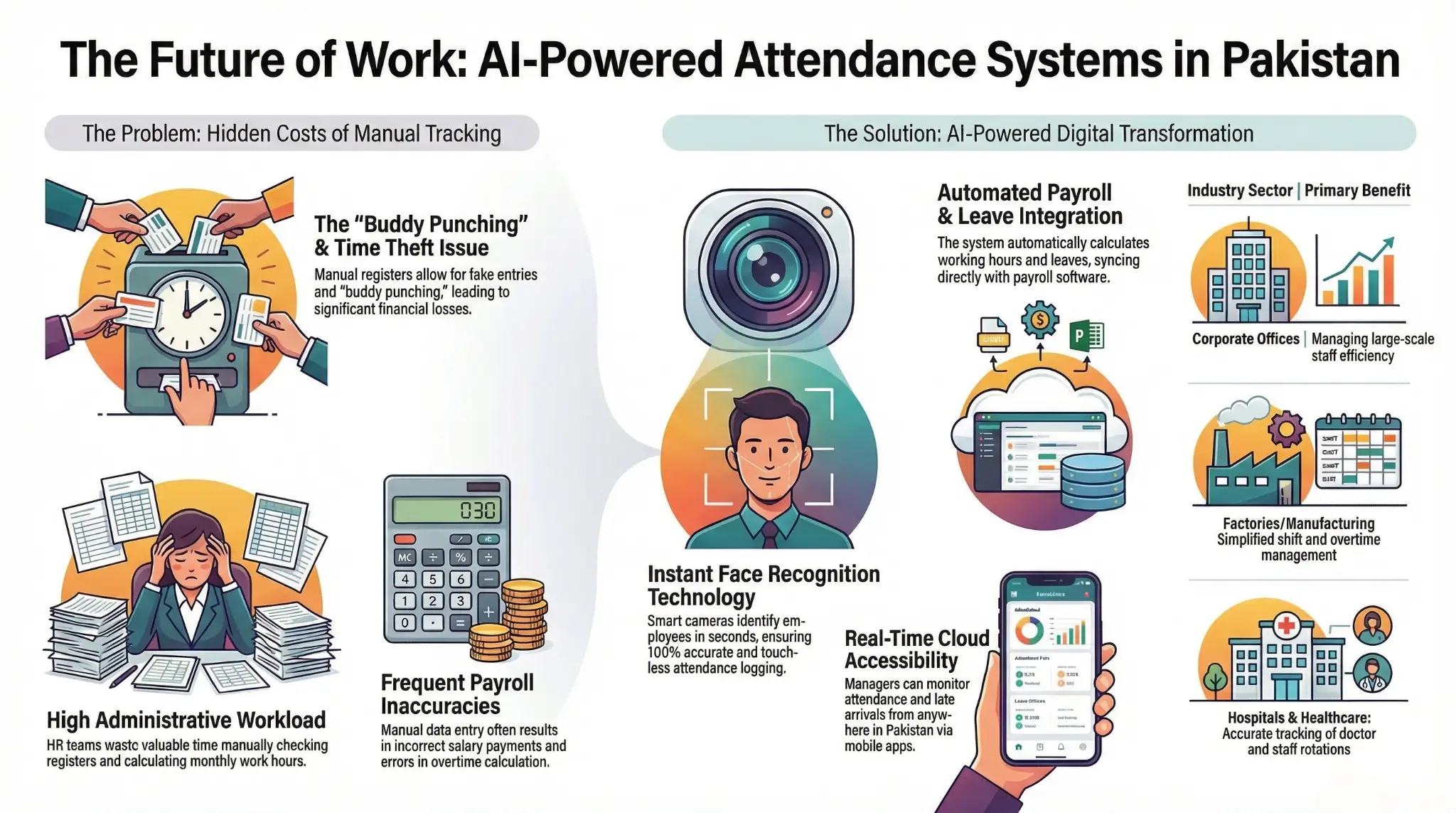 AI Powered Employee Attendance System in Pakistan