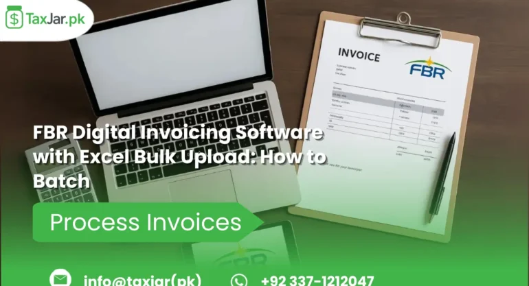 FBR Digital Invoicing Software with Excel Bulk Upload: How to Batch Process Invoices