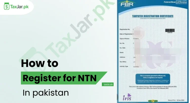 How to Register for NTN in Pakistan