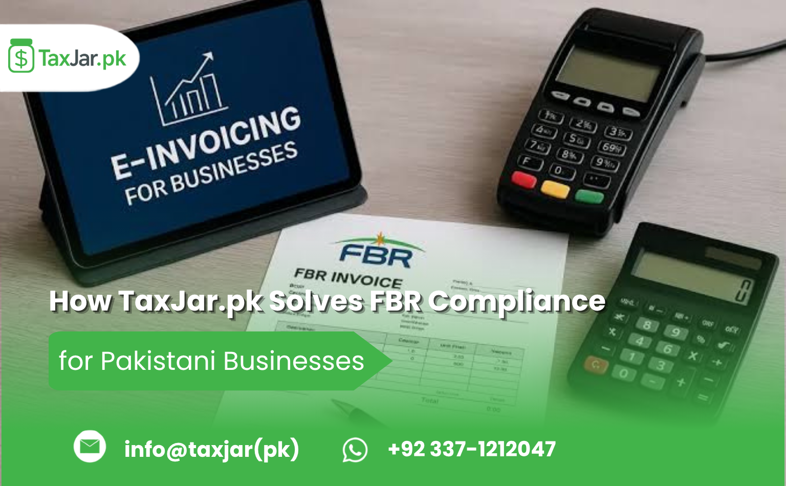 How TaxJar.pk Solves FBR Compliance for Pakistani Businesses