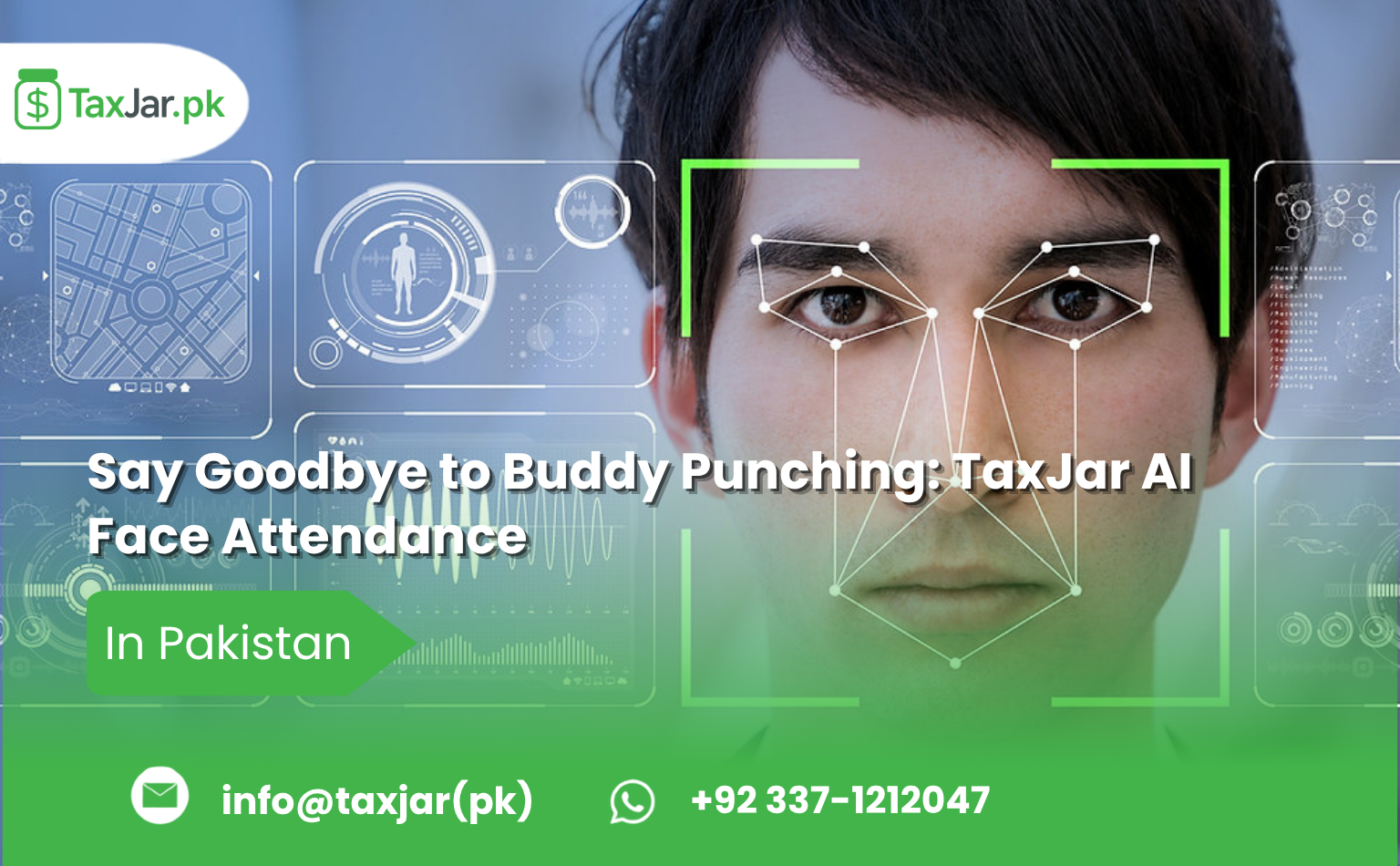 Say Goodbye to Buddy Punching: TaxJar AI Face Attendance