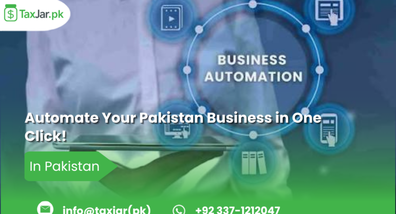 Automate Your Pakistan Business in One Click!