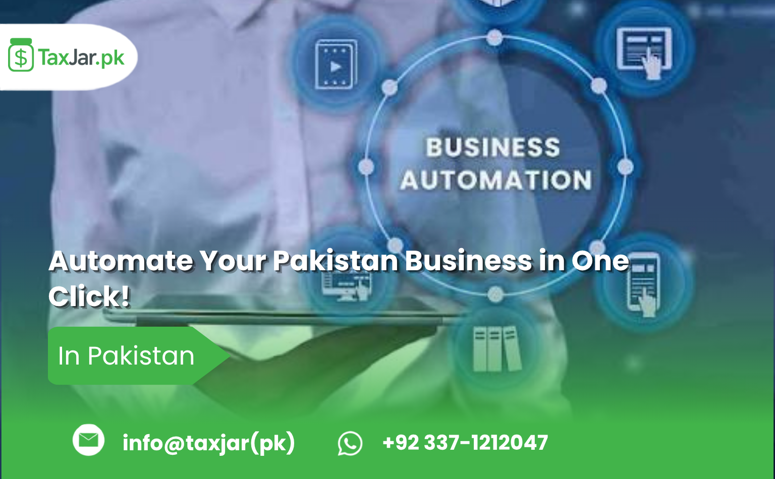 # Automate Your Pakistan Business in One Click! Running a business in Pakistan involves much more than selling products or providing services. Business owners have to manage invoices, sales, expenses, taxes, inventory, customer records, accounting, and daily operations. When these activities are handled manually, they can consume valuable time and increase the risk of errors. Modern business automation can make these processes easier and more efficient. **TaxJar.pk** provides businesses with a centralized platform designed to simplify invoicing, tax management, accounting, and other essential business activities. With the right digital tools, businesses can reduce repetitive work and manage their operations more efficiently. ## What Is Business Automation? Business automation means using digital technology to perform repetitive and time-consuming business tasks with less manual effort. Instead of entering the same information into different spreadsheets or systems, businesses can use integrated software to manage important activities from one platform. For Pakistani businesses, automation can be particularly valuable because companies need to manage financial records, invoices, taxes, inventory, sales, and customer information while keeping up with changing business requirements. A solution such as TaxJar.pk can help bring these activities into a more organized digital workflow. ## Why Pakistani Businesses Need Automation Many businesses still depend on paper records, spreadsheets, and manual processes to manage their daily operations. While these methods may work for a small number of transactions, they can become difficult to manage as a business grows. Manual processes can result in duplicate data entry, calculation mistakes, misplaced records, delayed invoices, and limited visibility into business performance. Automation helps reduce these challenges by creating more consistent and organized workflows. With **business automation software in Pakistan**, companies can spend less time on repetitive administrative work and more time focusing on customers, sales, growth, and strategic decisions. ## TaxJar.pk Makes Business Management Easier TaxJar.pk is designed to help Pakistani businesses simplify important financial and operational processes through a centralized digital platform. Instead of managing different tools for invoicing, taxes, sales, and accounting, businesses can use TaxJar.pk to bring essential activities together. A centralized system makes it easier to access business information, maintain records, and monitor daily activities. This can be especially useful for small and growing businesses that want to improve efficiency without creating complicated administrative processes. ## Automate Invoicing and Billing Creating invoices manually can take a significant amount of time, especially for businesses that handle many customers and transactions. Repeatedly entering customer information, product details, prices, and tax information can also increase the chance of errors. TaxJar.pk helps businesses manage digital invoicing more efficiently. Businesses can create and organize invoices digitally, reducing their dependence on paper-based processes and manual record keeping. Digital invoicing can also make it easier to maintain transaction records and access important invoice information when needed. ## Simplify FBR Digital Invoicing Tax compliance is an important responsibility for businesses operating in Pakistan. Depending on the business type and applicable requirements, companies may need to manage digital invoicing and maintain accurate transaction records. TaxJar.pk helps businesses organize their digital invoicing processes and supports workflows related to FBR requirements. By moving invoice management into a digital environment, businesses can reduce manual work and maintain more structured records. Businesses should always ensure that their invoicing processes follow the latest FBR requirements applicable to their specific business and tax status. ## Manage Taxes More Efficiently Tax management can become complicated when businesses rely on manual calculations and scattered records. Keeping track of sales tax and other tax-related information requires accuracy and consistent record keeping. TaxJar.pk helps businesses organize tax-related information as part of their broader invoicing and financial management workflow. A centralized system can make it easier to maintain transaction records and reduce repetitive manual calculations. Better organization can help business owners and accounting teams manage their financial responsibilities more efficiently. ## Manage Sales and Customers in One Place Sales and customer information are essential for understanding business performance. When customer records and sales information are stored in separate files, it can be difficult to get a complete view of business activity. TaxJar.pk provides businesses with a centralized environment for managing important sales and customer-related information. Having organized data can help businesses monitor transactions and understand their business operations more clearly. This can also support better decision-making as the business grows. ## Improve Accounting and Financial Management Accounting is one of the most important areas of business management. Businesses need accurate financial records to understand revenue, expenses, profits, and overall financial performance. Manual accounting processes can be time-consuming and may increase the risk of data-entry errors. Digital business management software can help organize financial information and make routine accounting activities more efficient. TaxJar.pk can support businesses in managing their financial information alongside invoicing, sales, and tax-related activities, helping create a more connected business workflow. ## Reduce Manual Data Entry One of the biggest advantages of business automation is reducing repetitive data entry. When employees have to enter the same information into multiple systems, productivity can decrease and errors can increase. An integrated platform helps reduce unnecessary duplication by keeping important information in a centralized environment. This means businesses can spend less time moving information between spreadsheets and systems. For growing Pakistani businesses, reducing manual work can improve productivity and allow employees to focus on more valuable responsibilities. ## Improve Business Accuracy Human errors can happen when businesses depend heavily on manual processes. Incorrect invoice details, tax calculations, customer information, or financial records can create additional work and potentially affect business decisions. Digital systems can help businesses establish standardized processes and reduce unnecessary manual input. TaxJar.pk provides a structured platform for managing important business activities, helping businesses maintain more organized records. Accurate information is essential for effective financial management and long-term business growth. ## Get Better Visibility Into Your Business Business owners need to know what is happening across their operations. They may need to monitor sales, invoices, expenses, inventory, taxes, and financial performance. When information is spread across multiple spreadsheets and documents, getting a complete picture can be difficult. A centralized business management platform can provide better visibility by keeping important information organized. TaxJar.pk helps businesses bring essential business processes together, making it easier to manage and review operational information. ## Save Time and Increase Productivity Time is one of the most valuable resources for any business. Employees who spend hours completing repetitive administrative tasks have less time available for customer service, sales, planning, and growth. Automation can reduce the amount of time spent on routine processes. TaxJar.pk helps businesses digitize important activities so teams can work more efficiently. The result is a more streamlined workflow where employees can spend more time on tasks that directly contribute to business growth. ## Support Business Growth As a business grows, its operational requirements also increase. More customers can mean more invoices, transactions, products, expenses, and financial records. A manual system that worked for a small business may become difficult to manage at a larger scale. Business automation provides a more structured foundation for growth. TaxJar.pk can help businesses manage increasing operational complexity by bringing invoicing, taxes, sales, accounting, and other processes into a centralized platform. ## Suitable for Different Pakistani Businesses Business automation can benefit retailers, wholesalers, distributors, service providers, manufacturers, startups, and other organizations operating in Pakistan. Each business may have different operational requirements, but most businesses need efficient ways to manage financial and administrative activities. TaxJar.pk provides a flexible digital approach that can help businesses organize their essential processes and reduce dependence on manual systems. ## Why Choose TaxJar.pk? Choosing the right **business automation software in Pakistan** can help companies improve productivity and maintain better control over their operations. TaxJar.pk combines essential business management functions in one platform, helping businesses simplify invoicing, tax management, sales, accounting, and daily operations. Instead of using multiple disconnected tools, businesses can work toward a more centralized and organized workflow. This can make everyday business management easier while providing a foundation for future growth. ## The Future of Business Automation in Pakistan Digital transformation is changing how businesses operate. As more Pakistani companies adopt cloud-based platforms and digital financial tools, automation will become increasingly important for improving efficiency and competitiveness. Businesses that adopt modern technology can reduce repetitive work, improve data organization, and respond more quickly to changing market requirements. Platforms such as TaxJar.pk can play an important role in helping businesses transition from manual processes to more efficient digital operations. ## Conclusion Business automation can transform the way Pakistani companies manage their daily operations. From invoicing and tax management to sales, accounting, and customer records, digital tools can reduce manual work and improve overall efficiency. **TaxJar.pk** provides a centralized solution that helps businesses automate and organize important processes in one place. By reducing repetitive tasks, improving record management, and supporting digital invoicing and tax workflows, TaxJar.pk can help businesses save time and focus more on growth. For Pakistani businesses looking to modernize their operations, **TaxJar.pk business automation software** provides a practical way to move toward a more efficient, organized, and digitally connected business. **Focus Keyword:** Business Automation Software in Pakistan **SEO Keywords:** business automation software Pakistan, business management software Pakistan, TaxJar.pk, FBR digital invoicing software, accounting software Pakistan, invoicing software Pakistan, tax management software, digital business management, automated business software, ERP software Pakistan