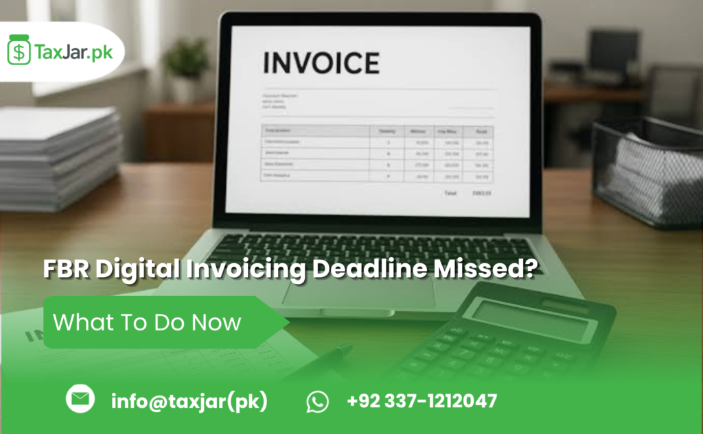 FBR Digital Invoicing Deadline Missed? What To Do Now
