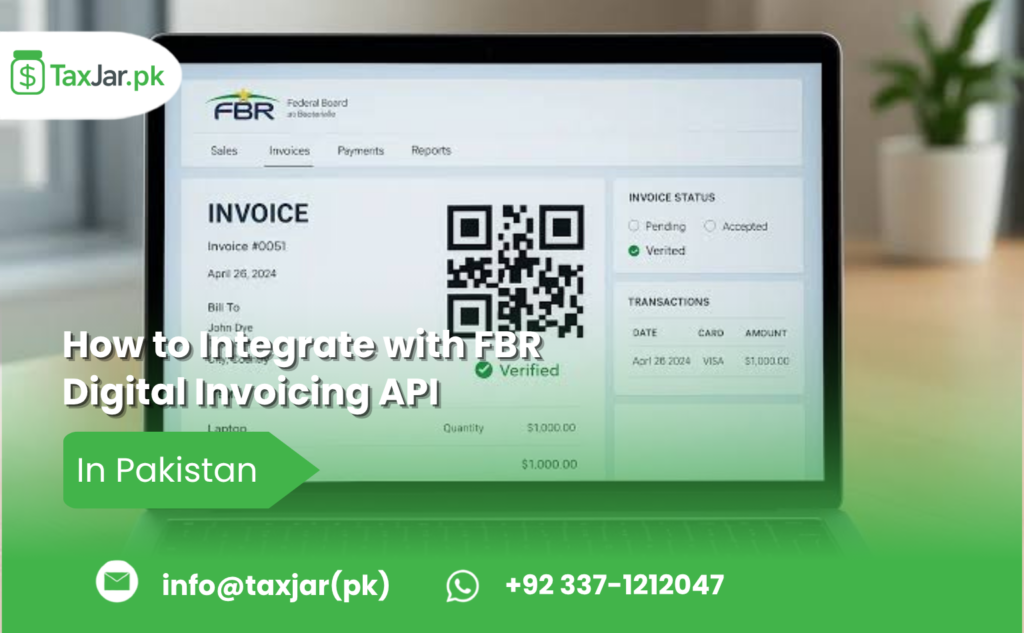 How to Integrate with FBR Digital Invoicing API