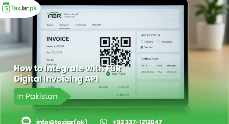 How to Integrate with FBR Digital Invoicing API
