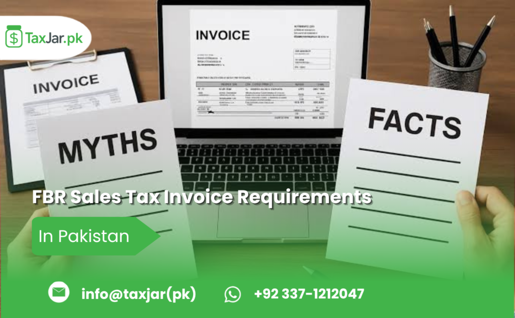 FBR Sales Tax Invoice Requirements