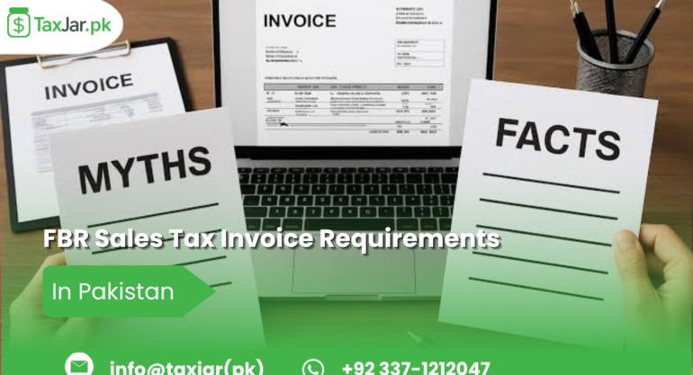 FBR Sales Tax Invoice Requirements Explained